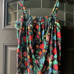 Floral tank top